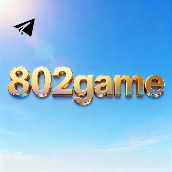 Canal oficial da 802game no Telegram